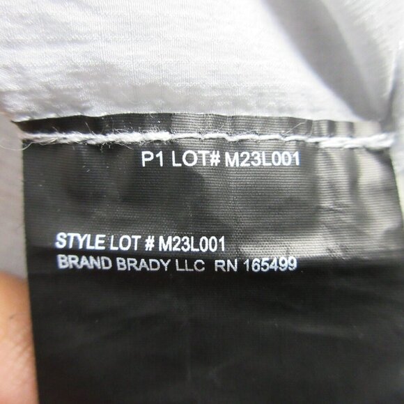 Brady Brand Men's Half Zip Golf Jacket M Grey Pullover Pocket Training Sport - Picture 5 of 10